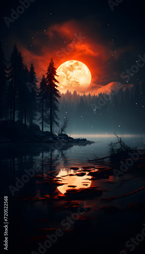 Night Blood Moon
