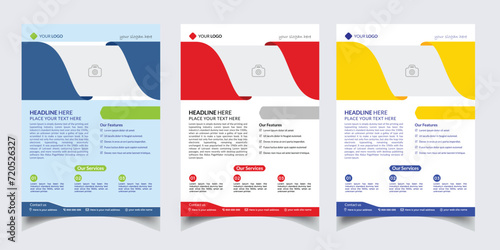 This Template Design to promote your business.  It is suitable for any project purpose and all types of business. 