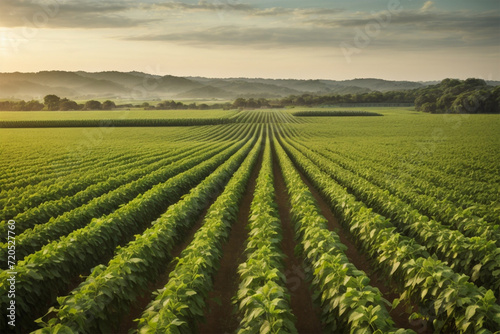 organic food plantation in daylight