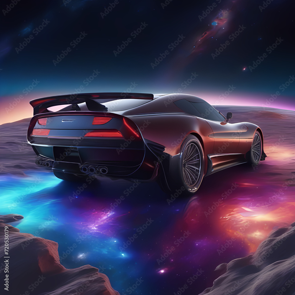 electric car, environment, generative AI electric car, environment, generative AI