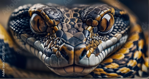 cobra snake full body high details background