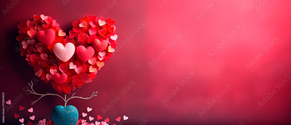 Obraz premium Valentine's Day - romantic graphics