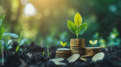Successful investments in green, sustainable projects, highlighting the growing trend of environmentally conscious investing and ESG (Environmental, Social, and Governance) initiatives photo