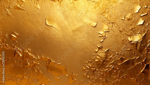 Gold metallic texture background.