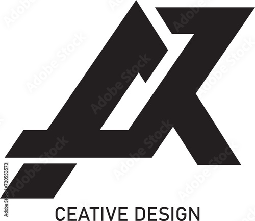 creative CA, AC letter modern logo design