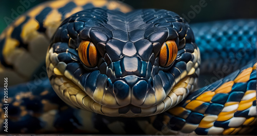 cobra snake high details background photo