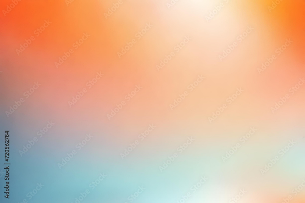 Abstract gradient smooth Blurred Bright Orange background image