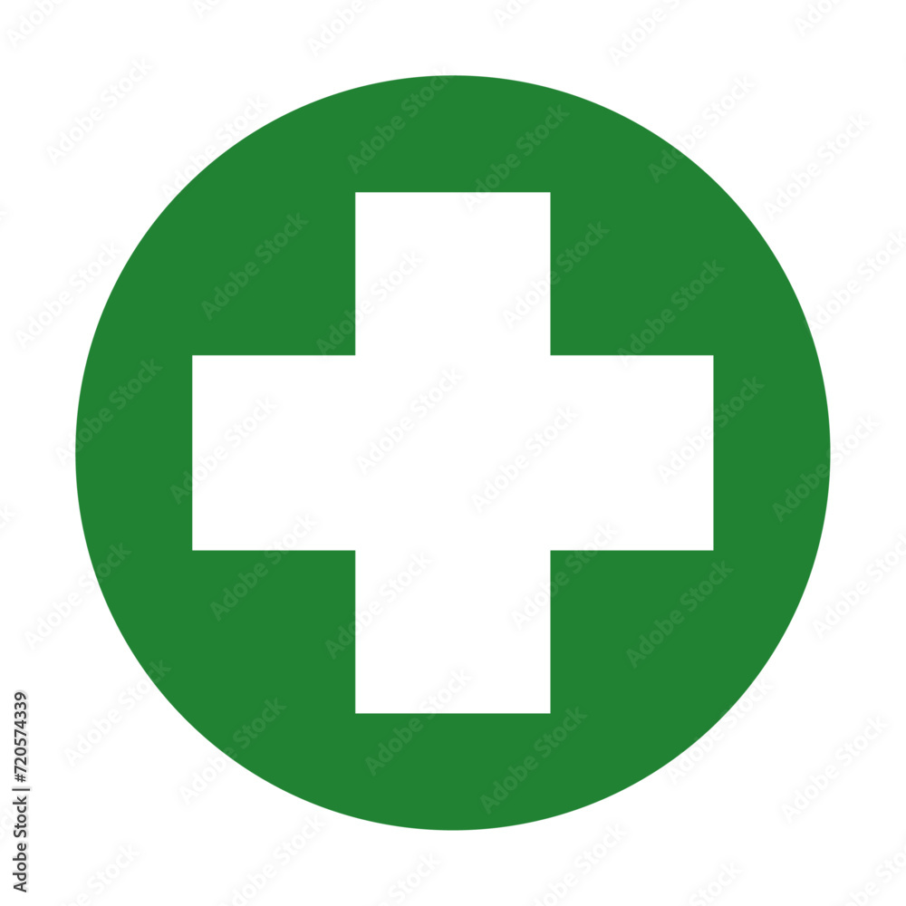 Medical cross symbol. Red circle with white cross vector icon.. Medical cross symbol. Red circle with white cross vector icon..