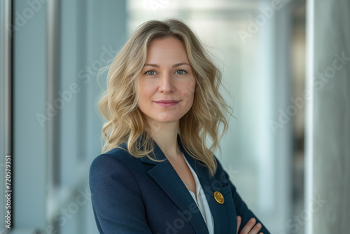 Confident business person portrait