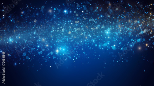 Abstract glitter lights background  blurred bokeh effect  holiday decoration background