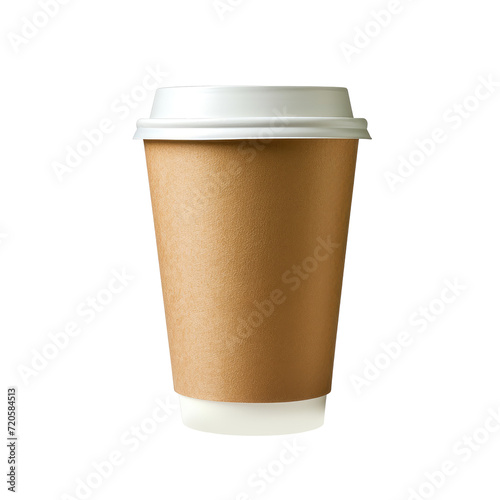 paper cup isolated on transparent background 2