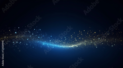 Abstract glitter lights background, blurred bokeh effect, holiday decoration background