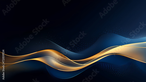 Abstract background of future network technology and network connections