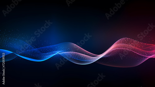 Abstract background of future network technology and network connections