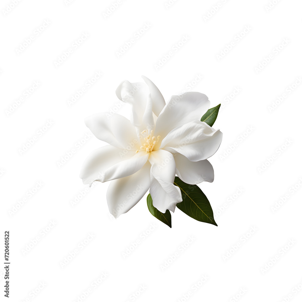 Obraz premium white flower on transparent background png