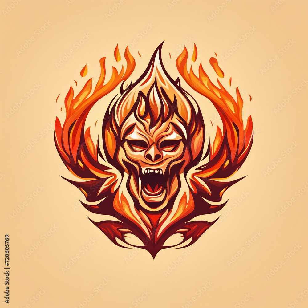 fire logo design illustration fire logo design illustration