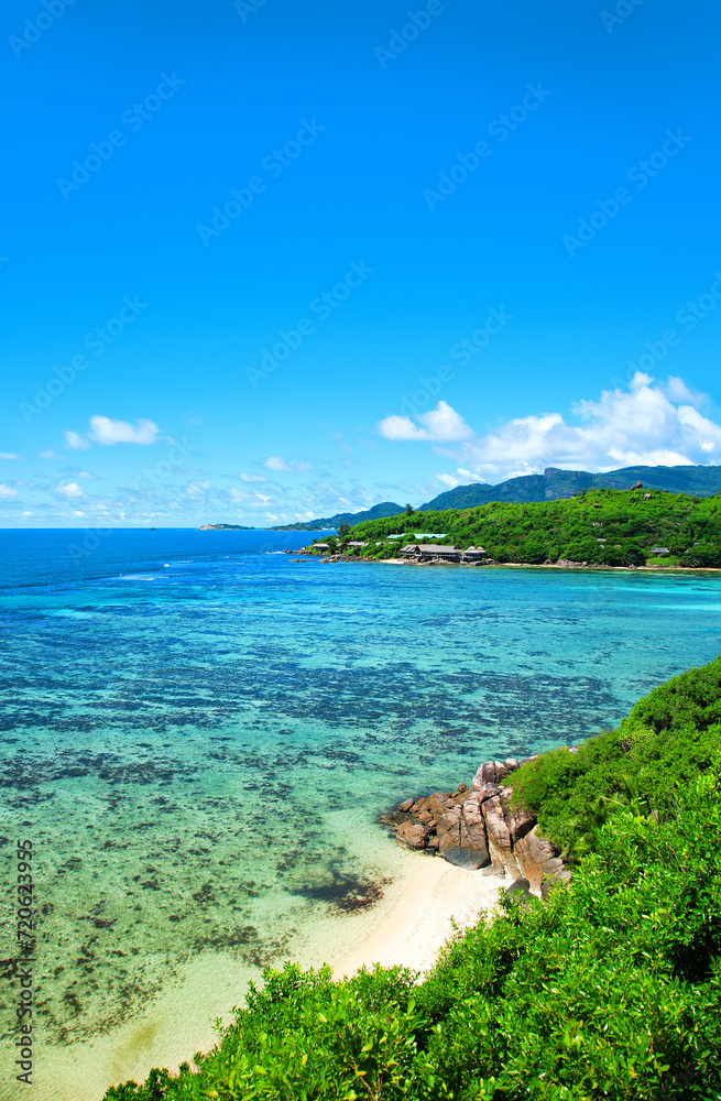 Island Moyenne, Sainte Anne Marine National Park, Republic of Seychelles, Africa.