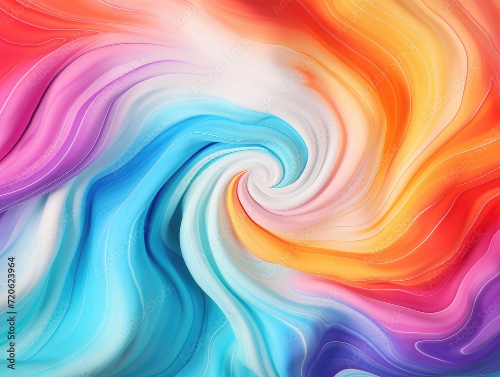 Bright tie dye style abstract summer background, 