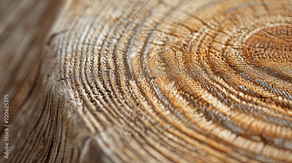 Close-Up of Tree Rings and Textured Wood Grain Close-Up of Tree Rings and Textured Wood Grain