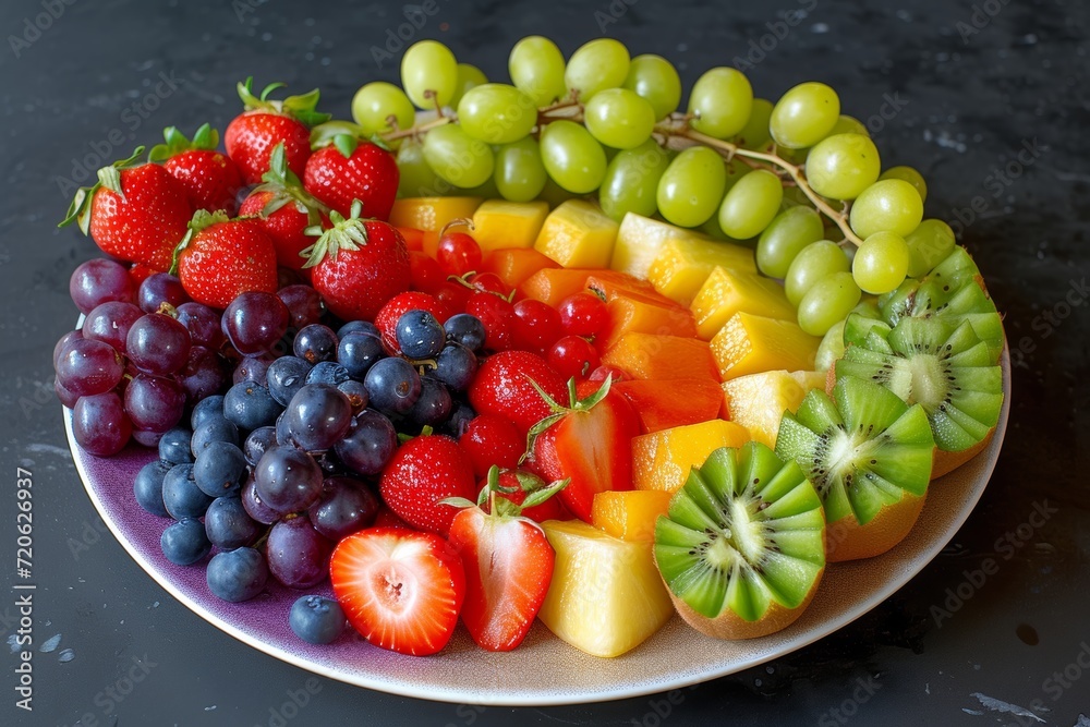 fresh fruit in a rainbow, diet ,vitamin resource fresh fruit in a rainbow, diet ,vitamin resource