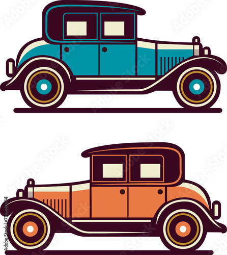 Vintage Car Vector