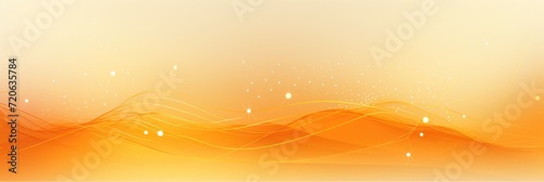 Amber minimalistic background with line and dot pattern