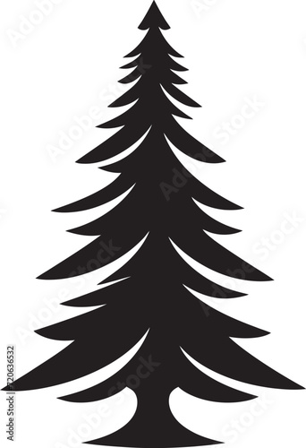 Nutcracker Ballet Boughs Vector Designs for Festive Trees Starry Night Pines Christmas Tree Vector Elements