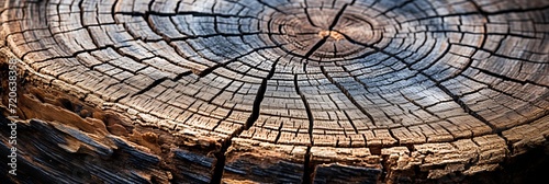 Texture of cut timber