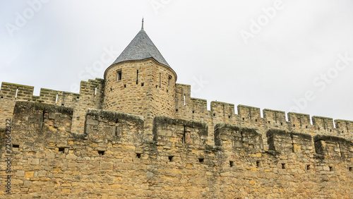 Castle of Carcassonne in France