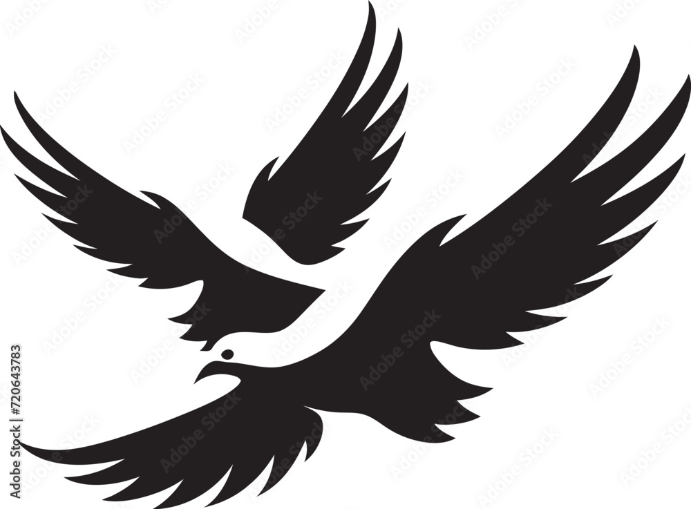 Fluttering Affection Vector Icon of a Dove Pair Gentle Companions Dove Pair Design Element Fluttering Affection Vector Icon of a Dove Pair Gentle Companions Dove Pair Design Element