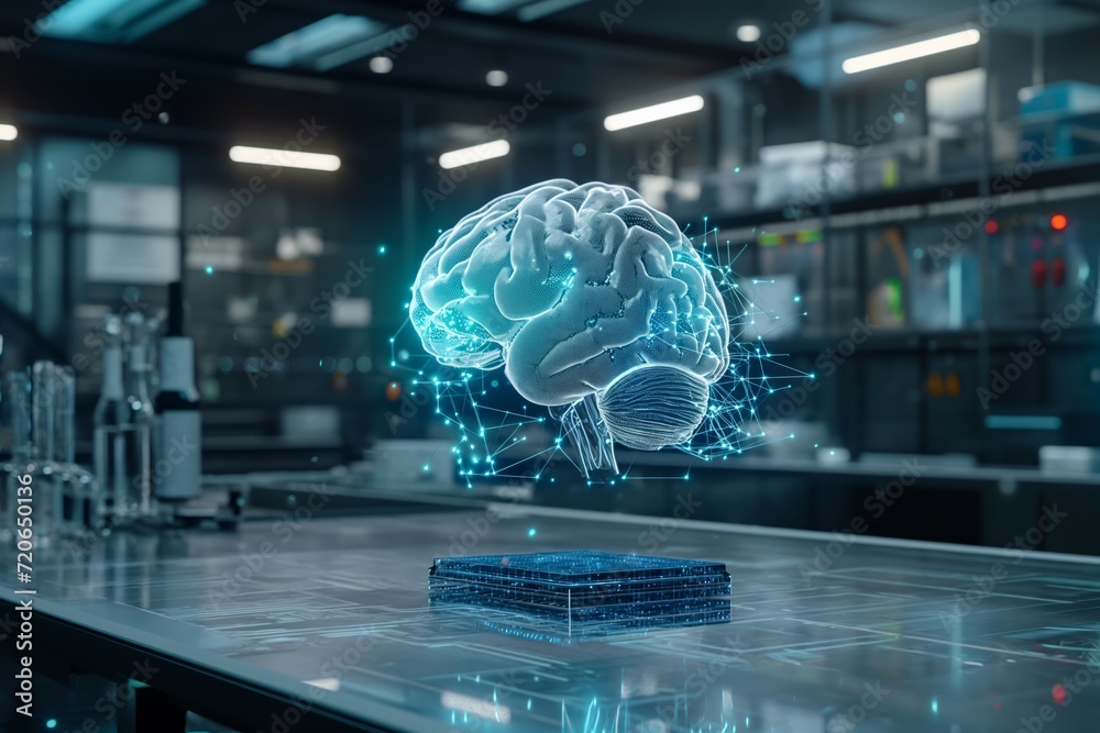 Holographic Brain Projection in Laboratory Holographic Brain Projection in Laboratory