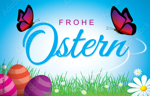 Ostern Version 2 - Vektor-Illustration 
