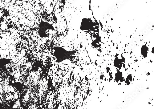 Wallpaper Mural Rustic grunge vector texture with grain and stains. Abstract noise background. Weathered surface. Dirty and damaged. Detailed rough backdrop. Vector graphic illustration with transparent white. EPS10. Torontodigital.ca