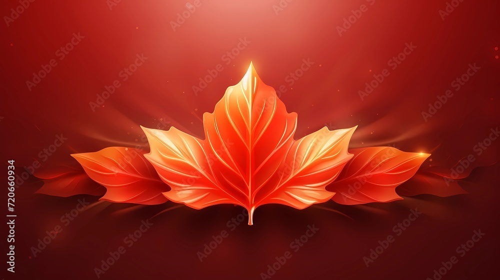 Fototapeta premium seamless background picture with leaf pattern, leaves, trees, tree branches