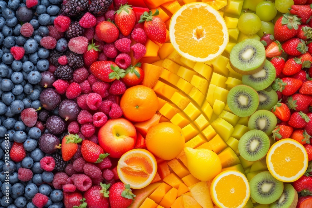 fresh fruit in a rainbow, diet ,vitamin resource fresh fruit in a rainbow, diet ,vitamin resource