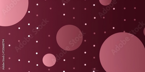 Burgundy abstract core background with dots  rhombuses  and circles