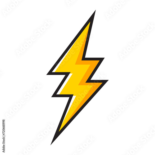 Lightning bolts icon.