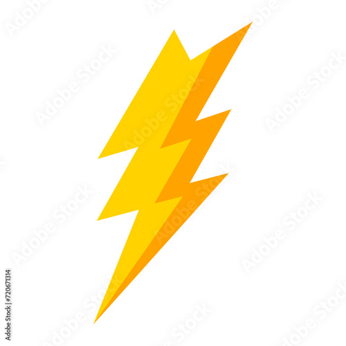 lightning bolts icon.