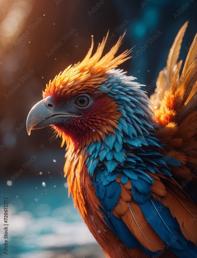 Mythical Fantasy Bird Creature