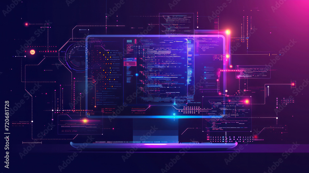 Digital tasks concept. Business Finance Data Analysis Graphic Chart ...