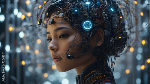 Cybernetic Brain Integration: Harmonious Fusion of Human Cognition and AI Circuitry