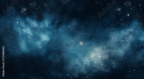 abstract background with bright stars and smoky particles © Tim