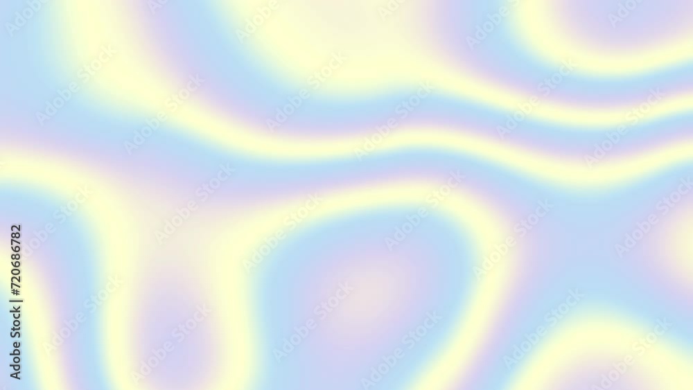 4K abstract defocused Blue bokeh Light Leak gradient background loop for overlay on your project. Looping footage