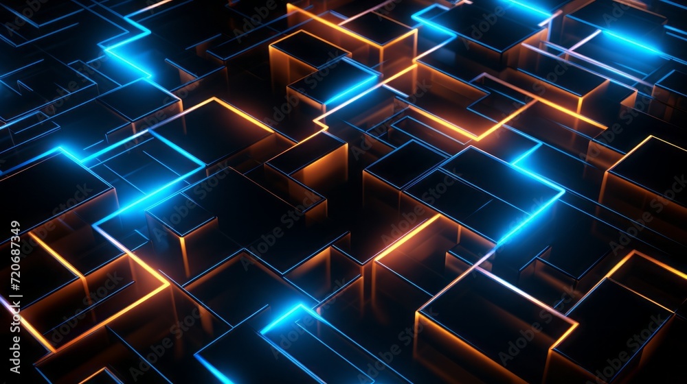 abstract, futuristic, neon, line, bright, light, center, technology, art, glow, modern, graphic, design, energy, vibrant, digital, illumination, innovation, dynamic, geometric, motion, electric