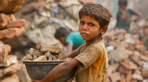 child labour as a problem photo
