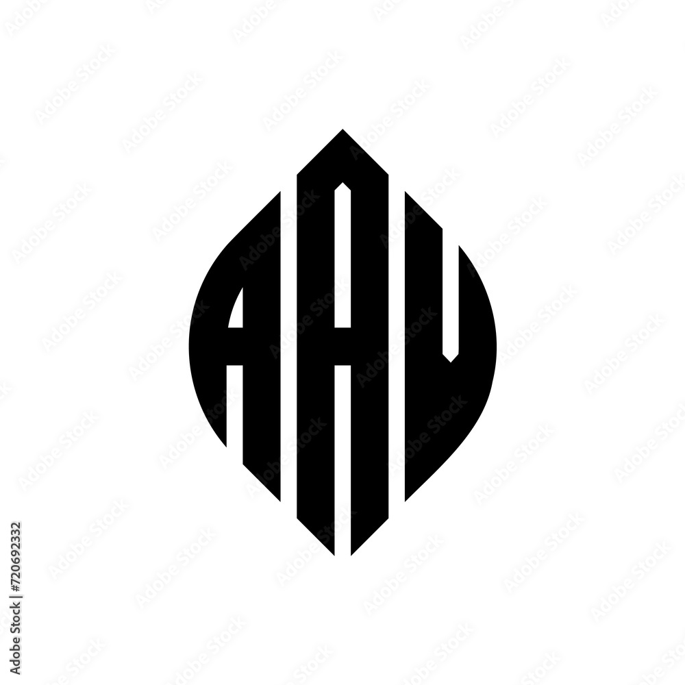 AAV circle letter logo design with circle and ellipse shape. AAV ellipse letters with typographic style. The three initials form a circle logo. AAV Circle Emblem Abstract Monogram Letter Mark Vector. AAV circle letter logo design with circle and ellipse shape. AAV ellipse letters with typographic style. The three initials form a circle logo. AAV Circle Emblem Abstract Monogram Letter Mark Vector.