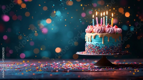 Birthday background, organizing birthday party, birthday cake photo
