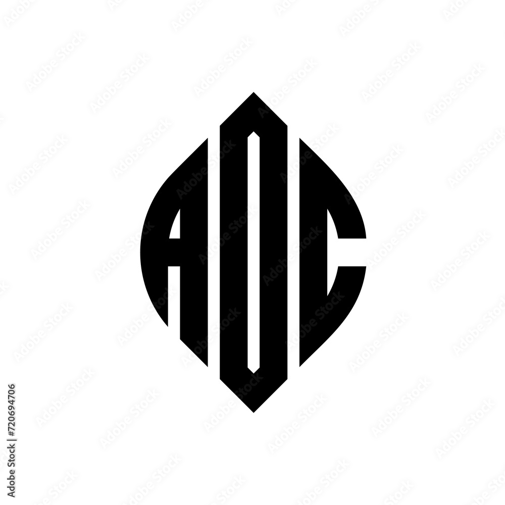 AOC circle letter logo design with circle and ellipse shape. AOC ellipse letters with typographic style. The three initials form a circle logo. AOC Circle Emblem Abstract Monogram Letter Mark Vector. AOC circle letter logo design with circle and ellipse shape. AOC ellipse letters with typographic style. The three initials form a circle logo. AOC Circle Emblem Abstract Monogram Letter Mark Vector.