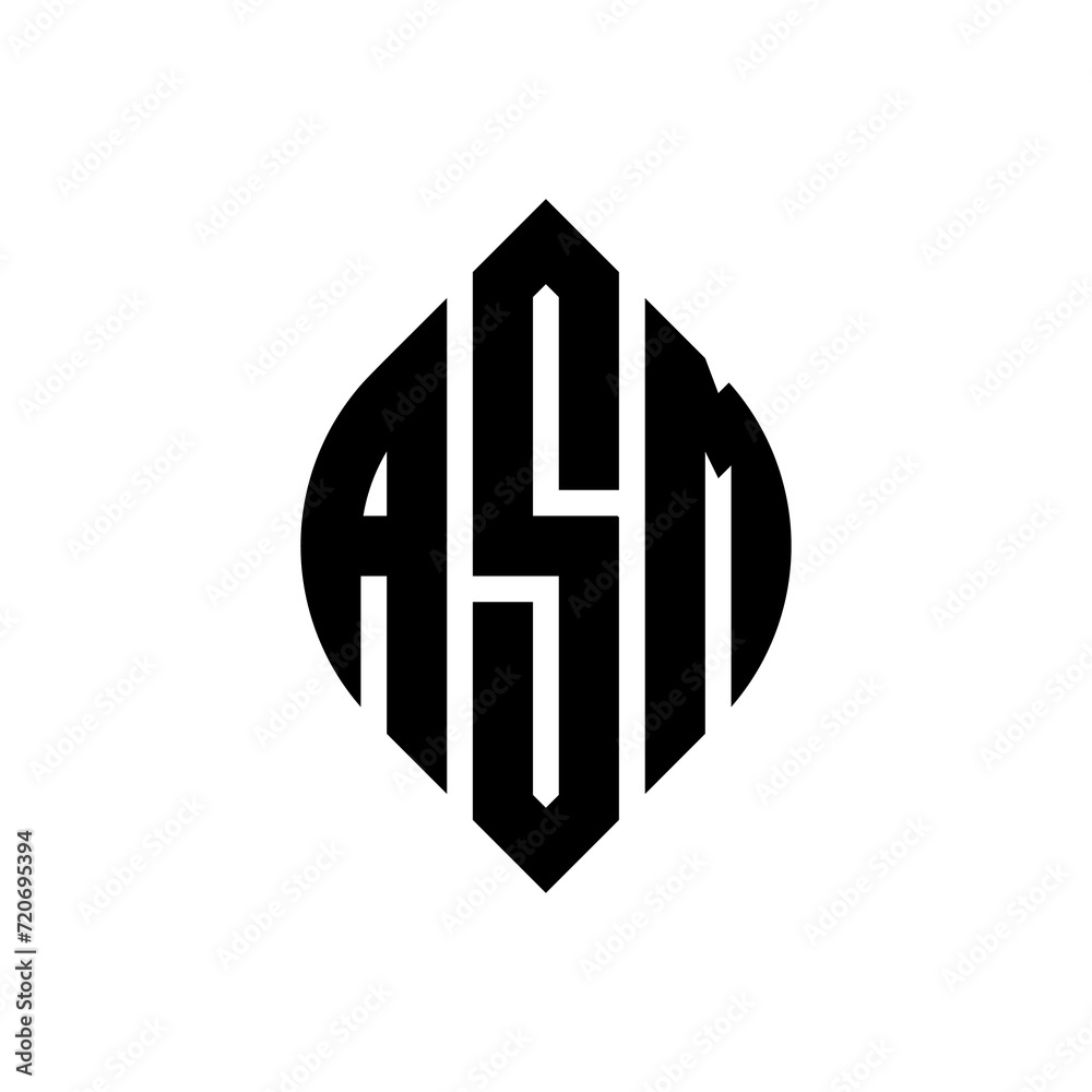 ASM circle letter logo design with circle and ellipse shape. ASM ellipse letters with typographic style. The three initials form a circle logo. ASM Circle Emblem Abstract Monogram Letter Mark Vector. ASM circle letter logo design with circle and ellipse shape. ASM ellipse letters with typographic style. The three initials form a circle logo. ASM Circle Emblem Abstract Monogram Letter Mark Vector.