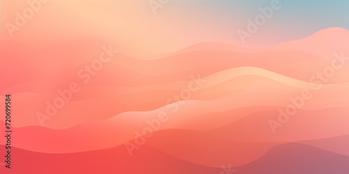 Coral pastel iridescent simple gradient background